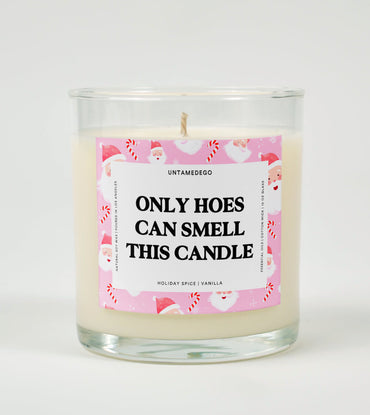 Only Hoes Can Smell This Candle | Funny Candle (ONLINE ORDER ONLY)