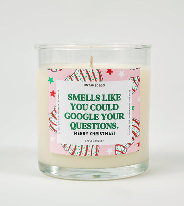 Smells Like You Could Google Your Questions | Funny Christmas Candle (ONLINE ORDER ONLY)