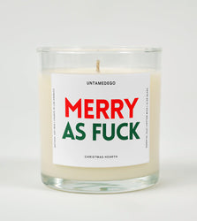 Merry as Fuck | Funny Christmas Candle (ONLINE ORDER ONLY)