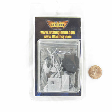 FLM28036 Female Priest with Bird Figure Kit 28mm Heroic Scale Miniature Unpainted (ONLINE ORDER ONLY)