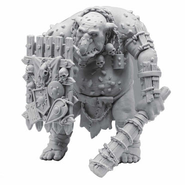 FLM28117 Mountain Troll Figure Kit 28mm Heroic Scale Miniature Unpainted (ONLINE ORDER ONLY)