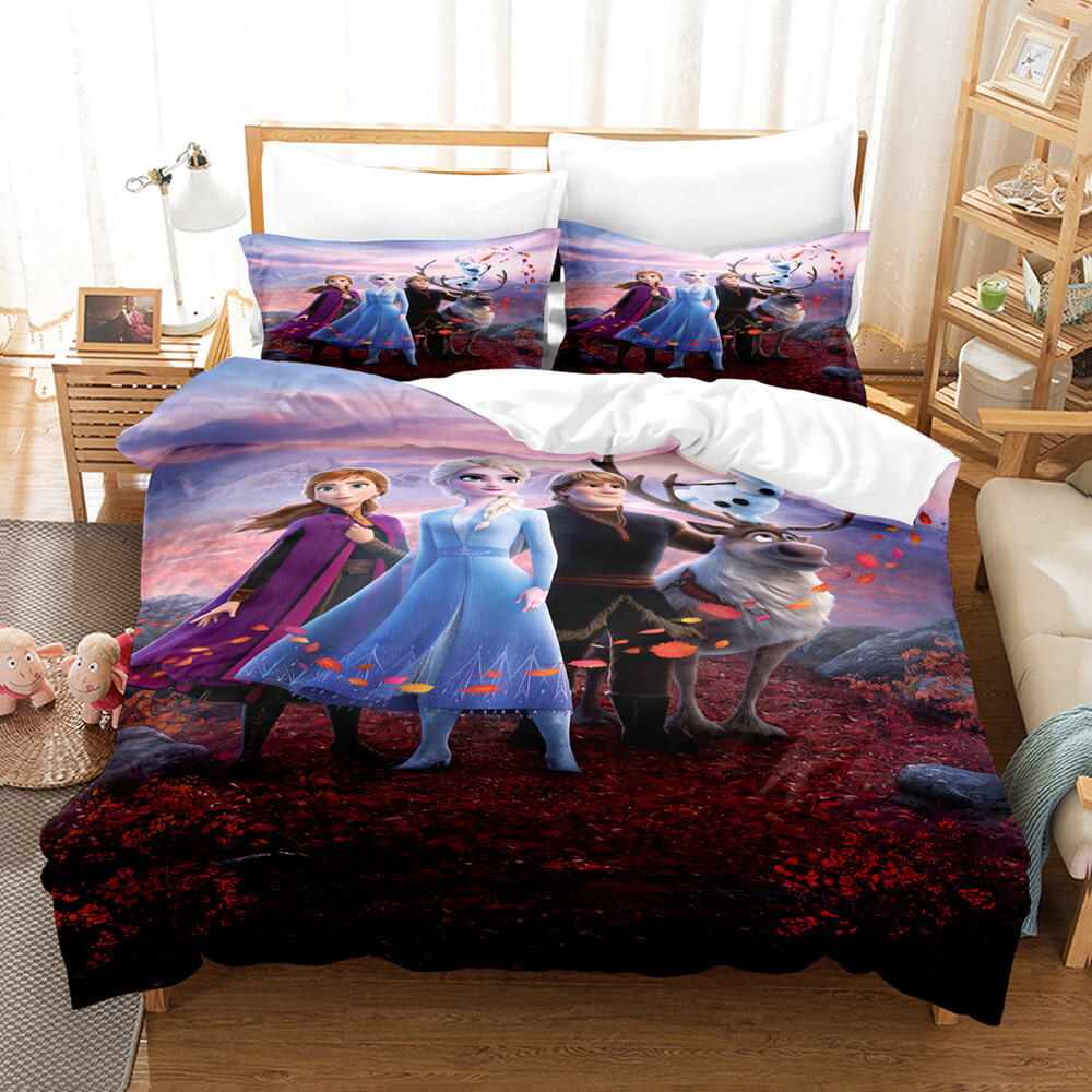 Frozen 2 Cosplay Bedding Set Quilt Cover Without Filler (Online Order Only)
