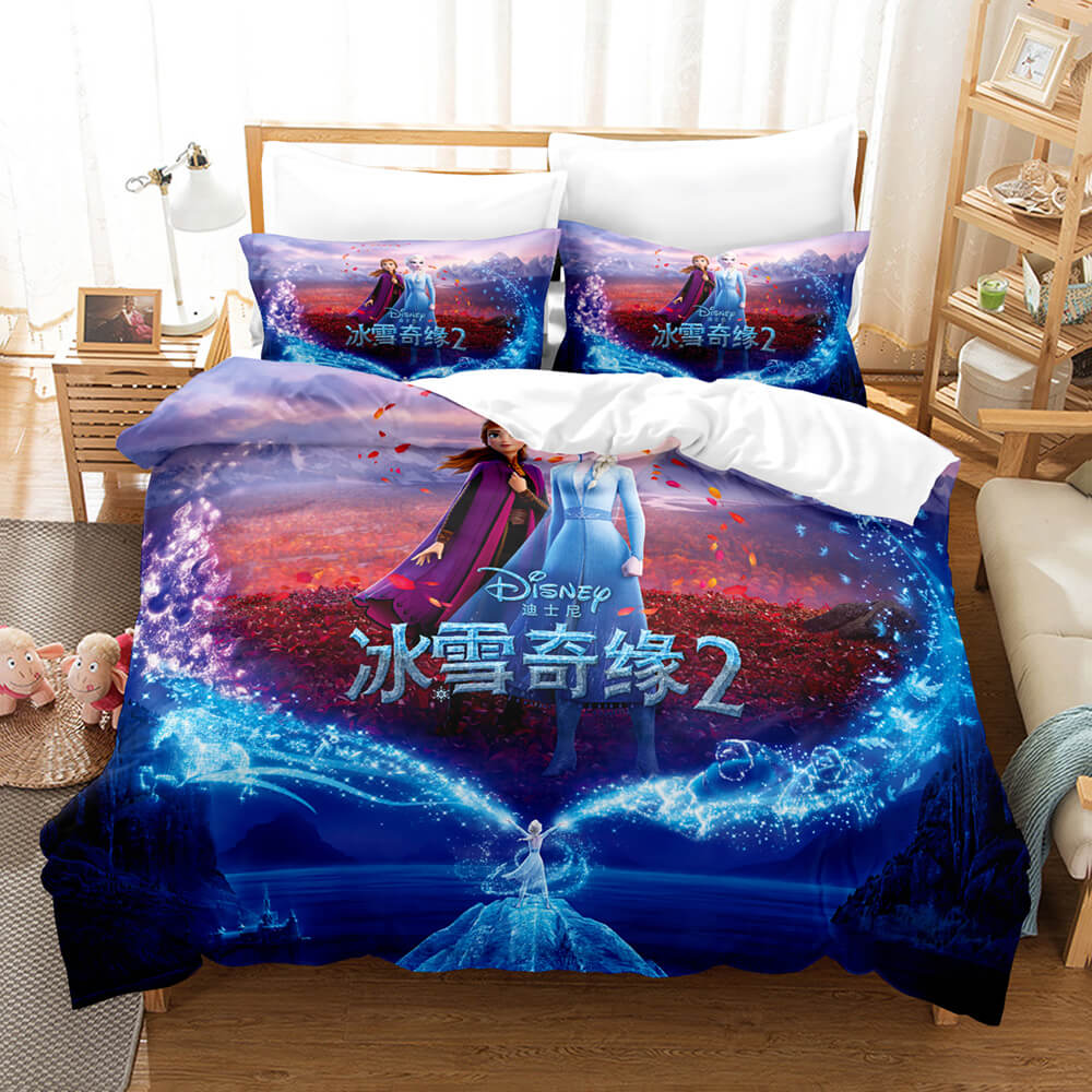 Frozen 2 Cosplay Bedding Set Quilt Cover Without Filler (Online Order Only)