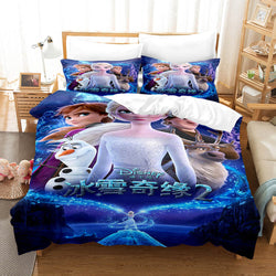 Frozen 2 Cosplay Bedding Set Quilt Cover Without Filler (Online Order Only)