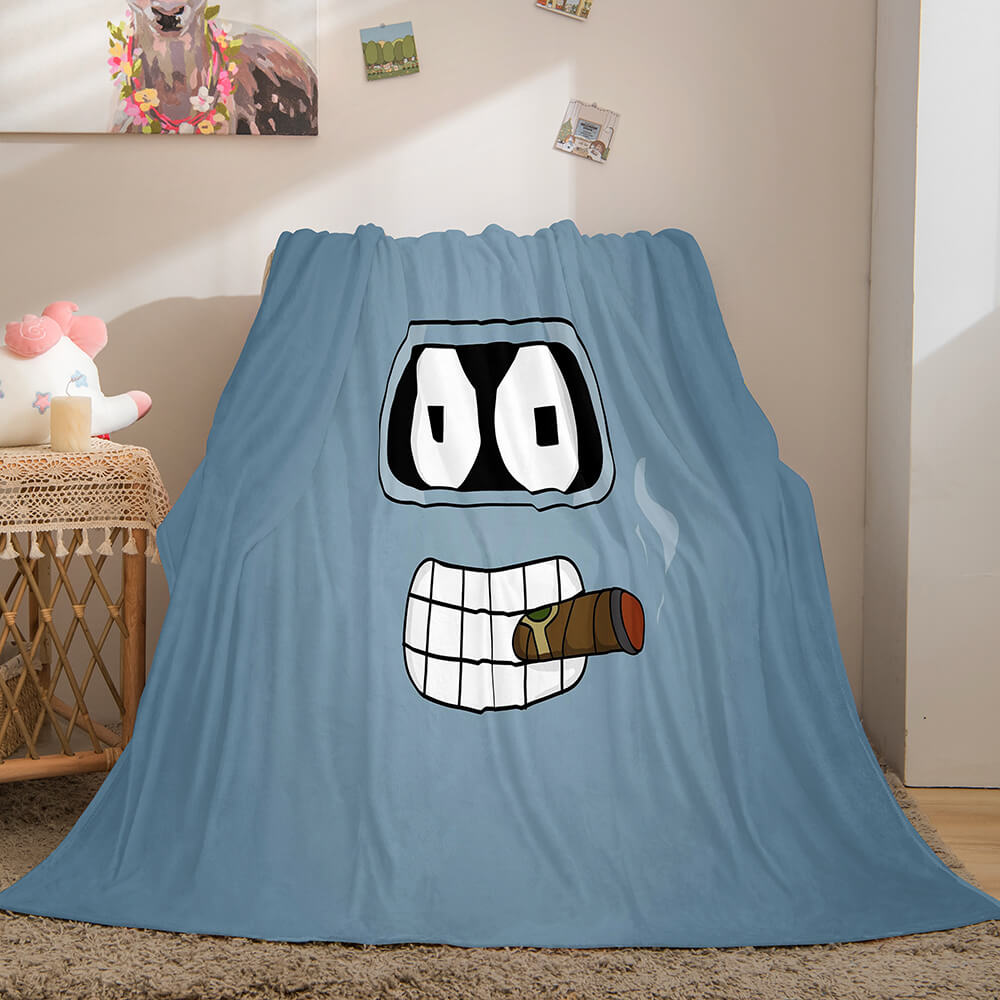 Futurama Cosplay Flannel Blanket Throw (Online Order Only)
