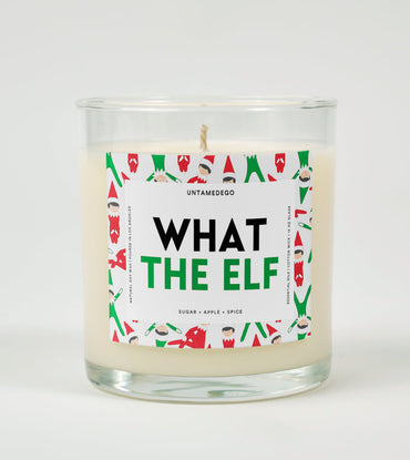 What the Elf | Funny Christmas Candle (ONLINE ORDER ONLY)