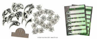 GF951050 Tribal Ivory WarClaws Token Set by Gale Force 9 (ONLINE ORDER ONLY)