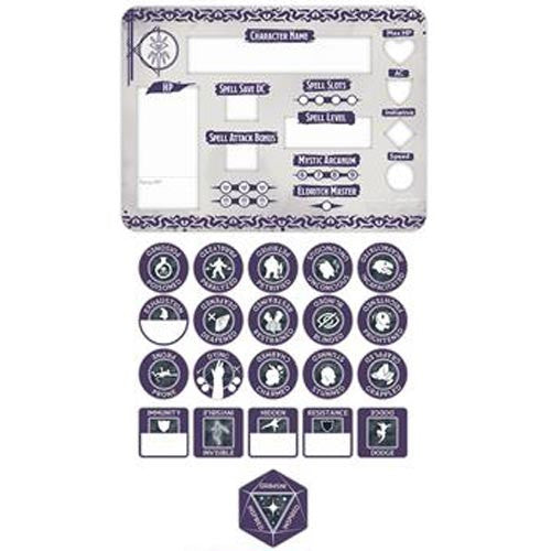 D&D: Warlock Token Set (ONLINE ORDER ONLY)