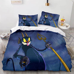 Game Cuphead Bedding Set Quilt Duvet Cover Bedding Sets (Online Order Only)