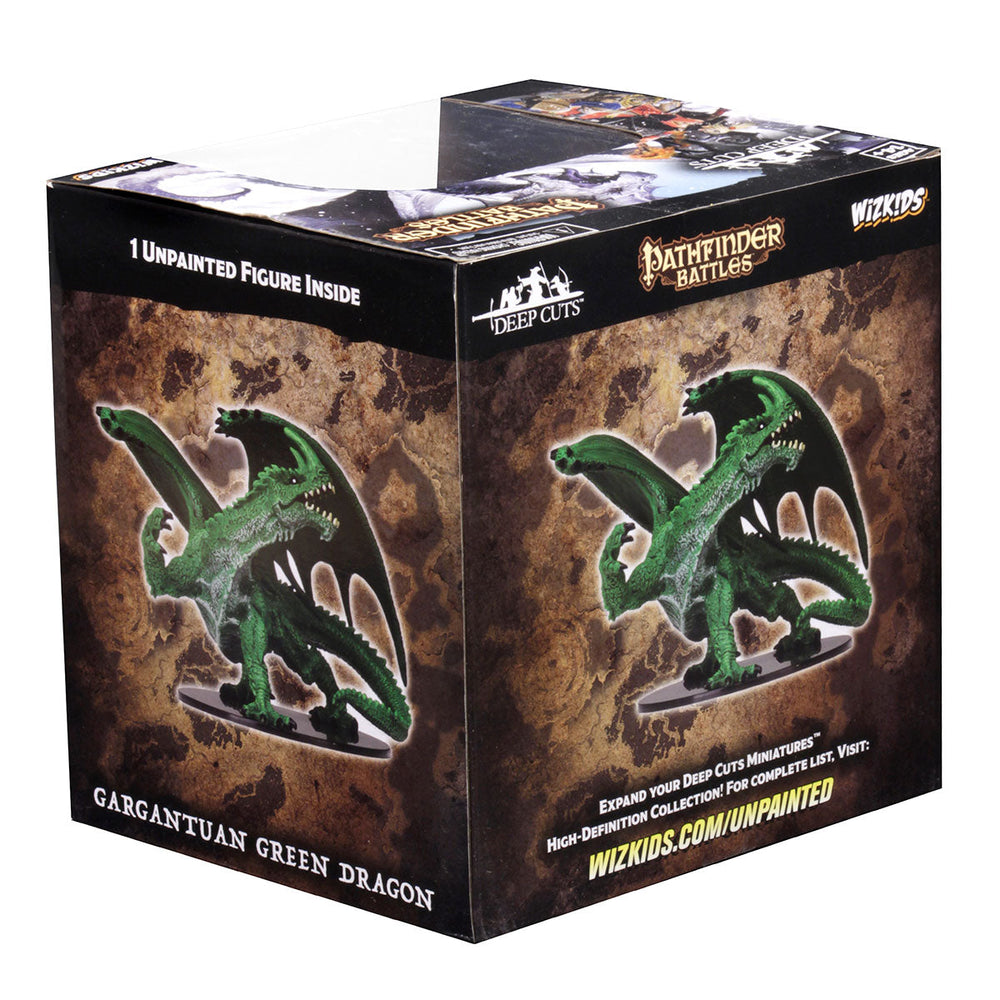 Pathfinder Battles: Deep Cuts - Gargantuan Green Dragon (ONLINE ORDER ONLY)