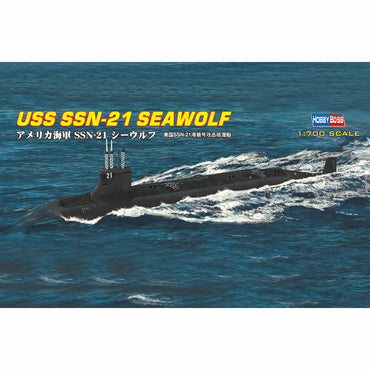 HBM87003 USS Seawolf Attack Submarine 1/700 Scale Model Kit Hobby Boss (ONLINE ORDER ONLY)