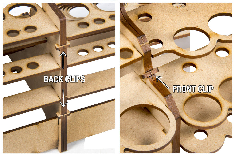Modular Paint Rack - 26mm Straight (ONLINE ORDER ONLY)
