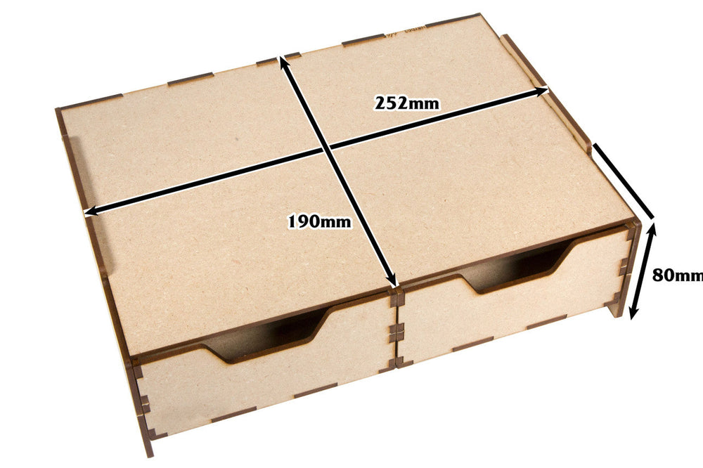 Modular Paint Rack - Drawer Double (ONLINE ORDER ONLY)