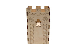Holiday Dice Tower - Gingerbread (ONLINE ORDER ONLY)