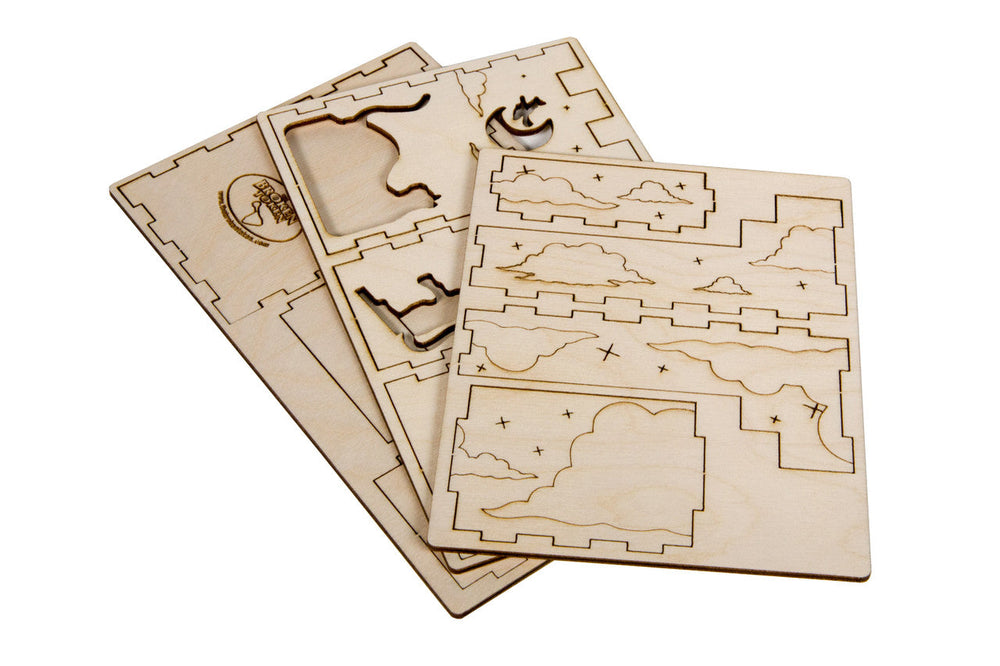 Holiday Dice Tower - Meowgical (ONLINE ORDER ONLY)