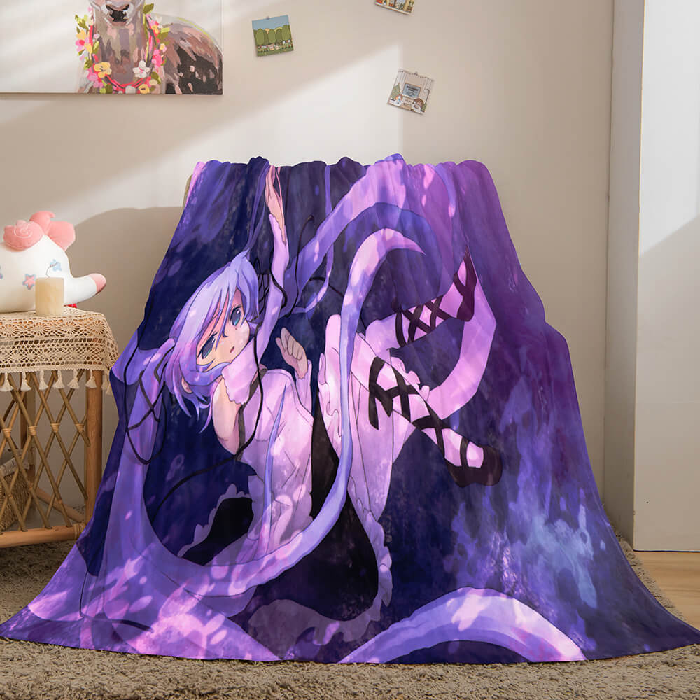 Hatsune Miku Cosplay Flannel Blanket Throw (Online Order Only)