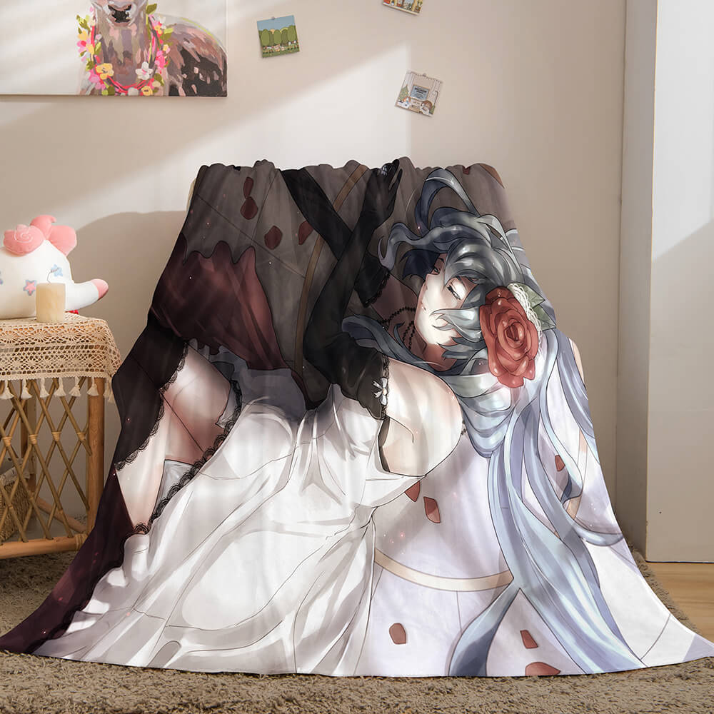 Hatsune Miku Cosplay Soft Flannel Blanket Throw (Online Order Only)