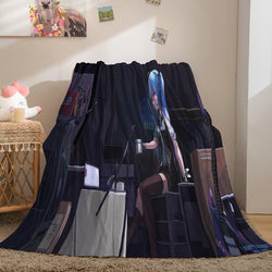 Hatsune Miku Cosplay Soft Flannel Blanket Throw (Online Order Only)