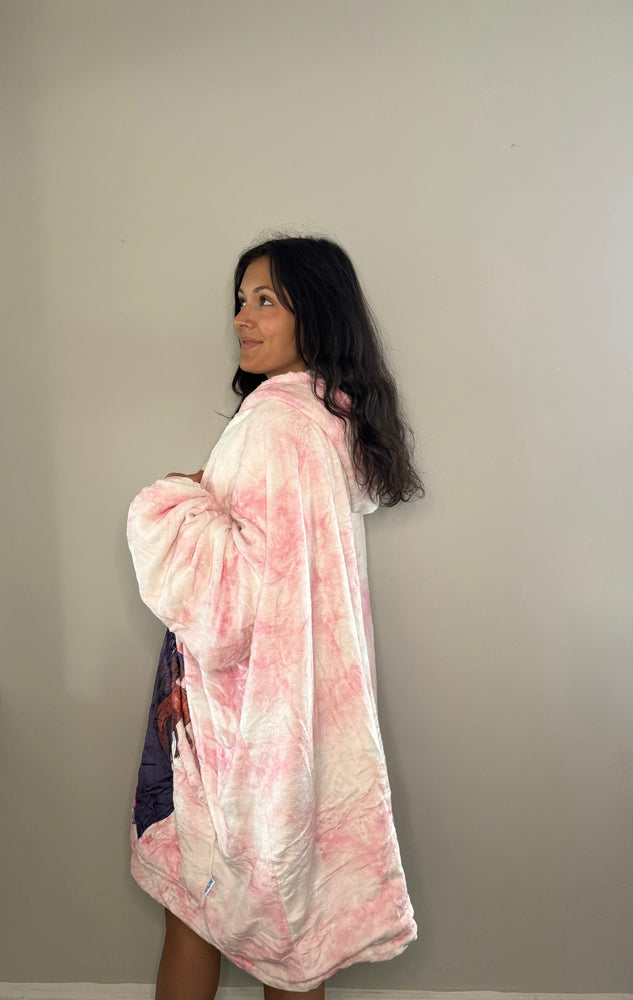 Nezuko Kamado Demon Slayer Wearable Blanket Hoodie for Kids & Adults | OLM Toys (ONLINE ORDER ONLY)