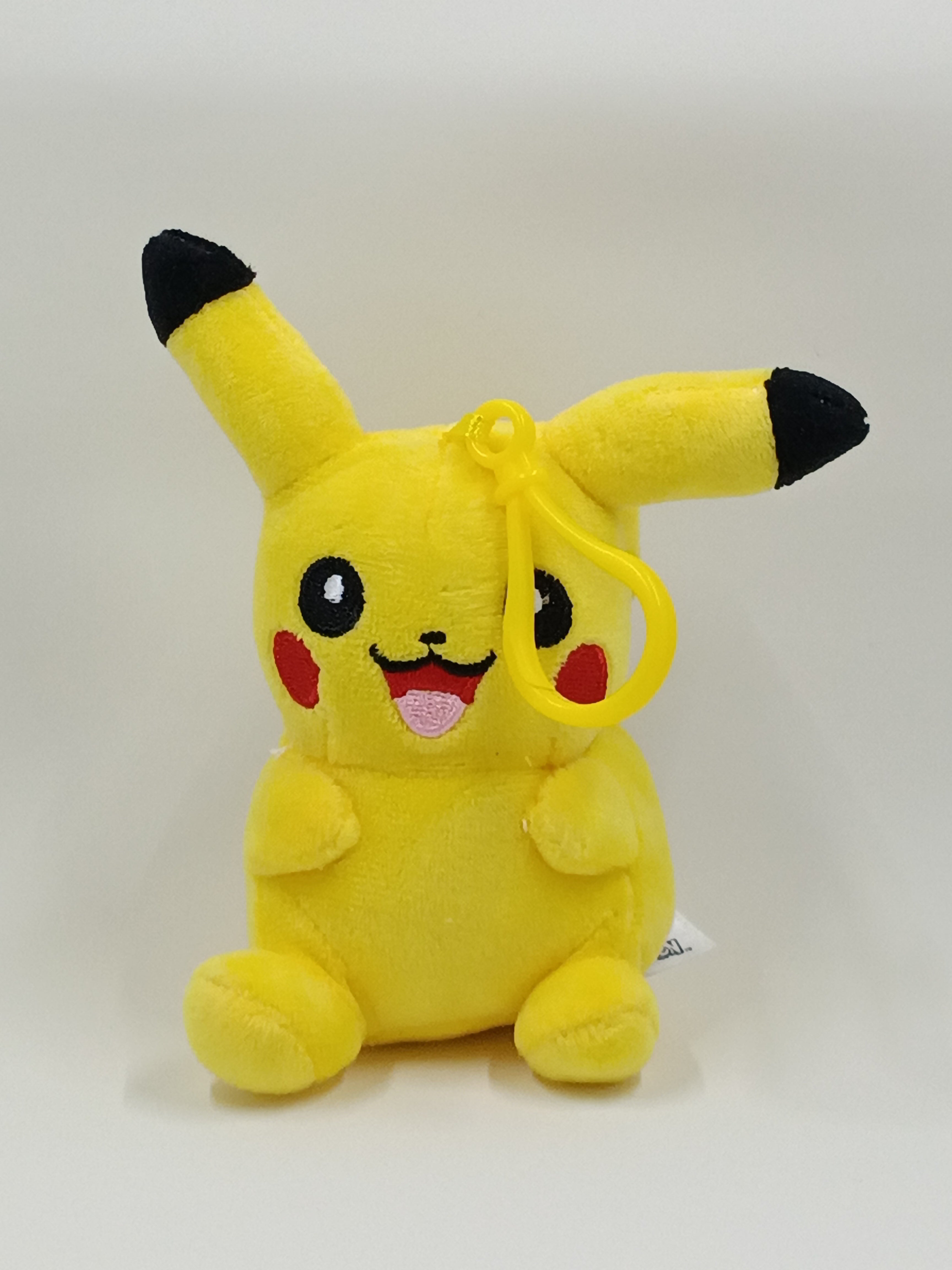 Pikachu Backpack Clip (Happy) 5 INCH PLUSH