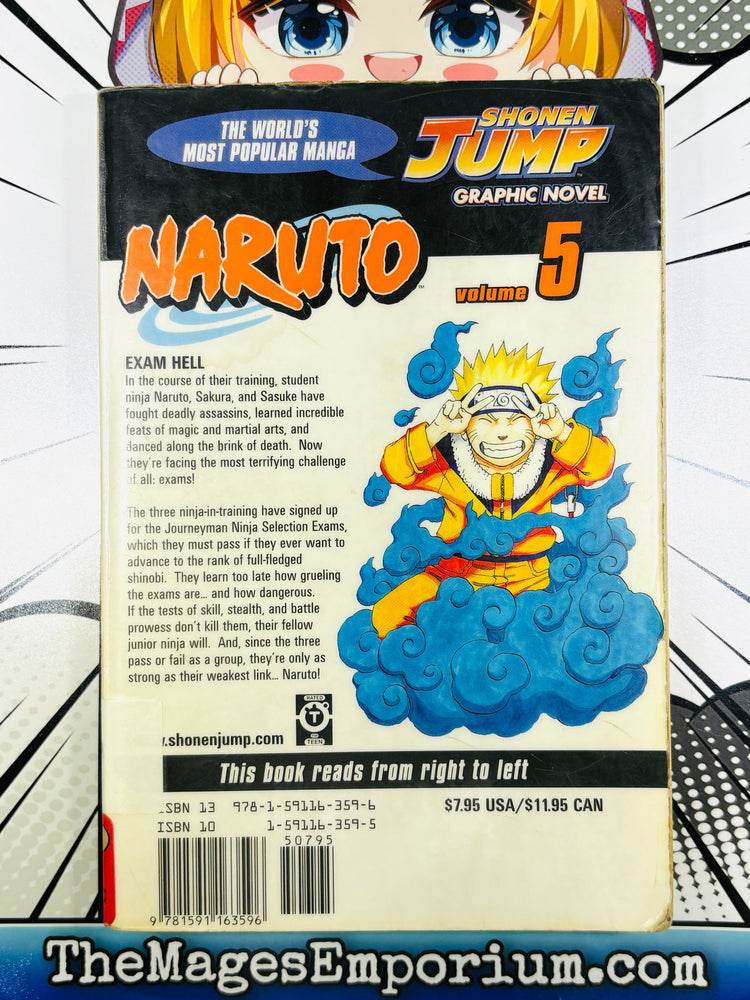 Naruto Vol 5 Ex Library (ONLINE ORDER ONLY)