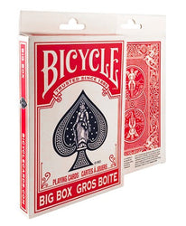 JKR1039664 Big Box Red Playing Cards Bicycle Card Company (ONLINE ORDER ONLY)