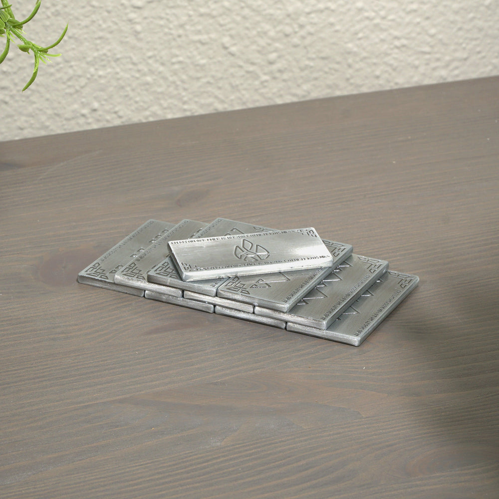 Fantasy Coins - Small Antique Silver Dwarven Bar (1) (ONLINE ORDER ONLY)