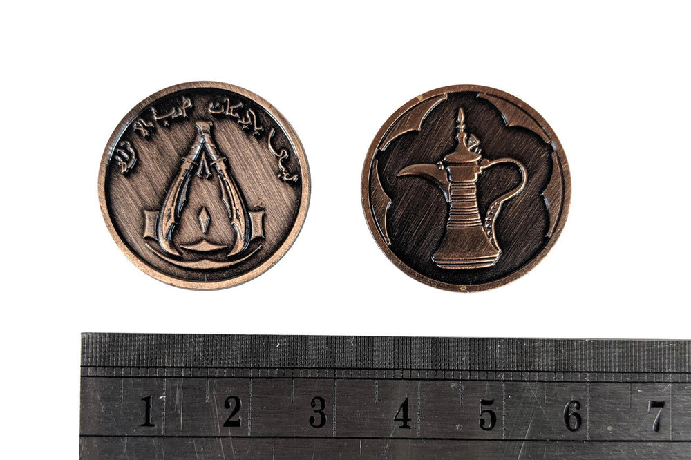 Fantasy Coins - Assassins Guild Copper (ONLINE ORDER ONLY)