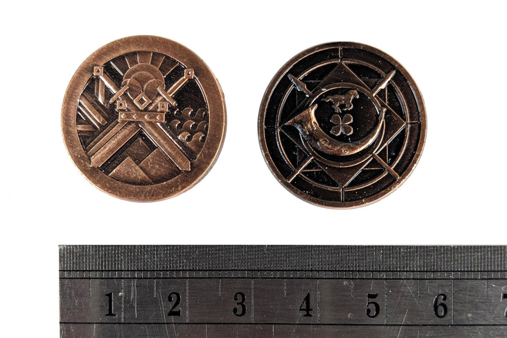 Fantasy Coins - Rangers Copper (ONLINE ORDER ONLY)