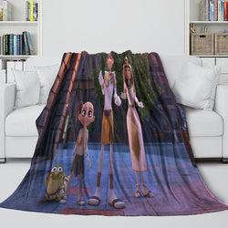 Mummies Blanket Flannel Fleece Throw Room Decoration (Online Order Only)