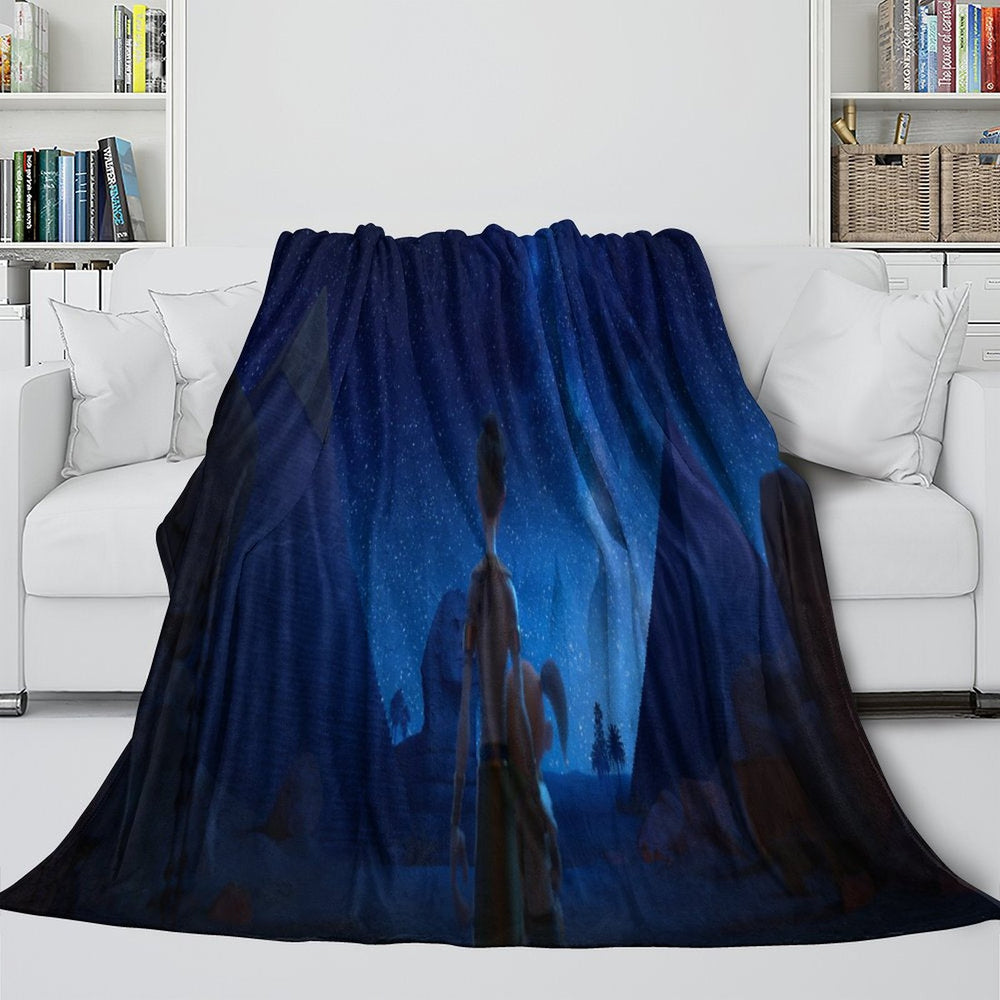 Mummies Blanket Flannel Fleece Throw Room Decoration (Online Order Only)