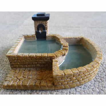 NDS1117 Old World Stone Fountain 15mm Scale Novus Design Studio (ONLINE ORDER ONLY)