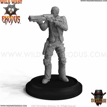 OLM054001 Bandit with Heavy Weapon Shotgun Miniature Outlaw (ONLINE ORDER ONLY)