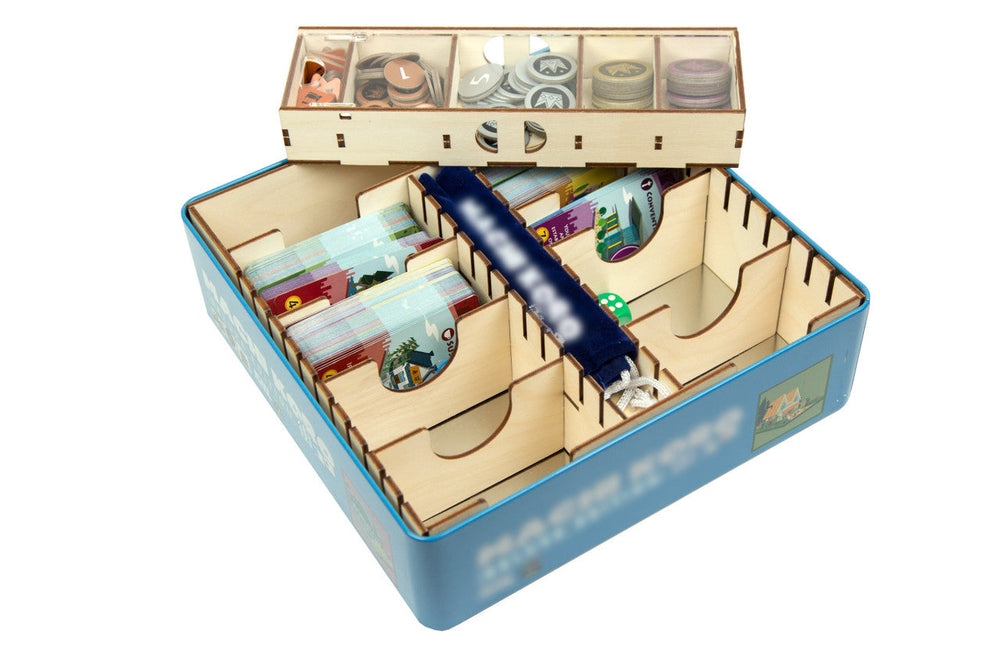 Machi Koro Deluxe Edition Compatible Game Organizer (ONLINE ORDER ONLY)