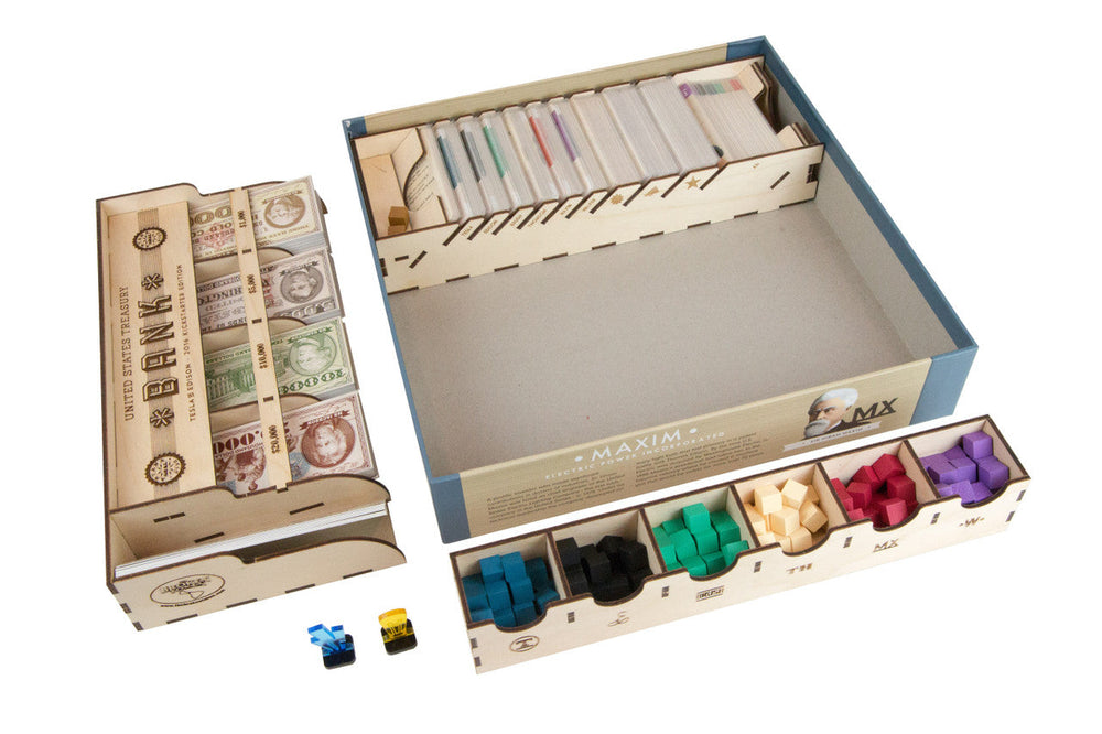 Tesla vs. Edison Compatible Game Organizer (ONLINE ORDER ONLY)