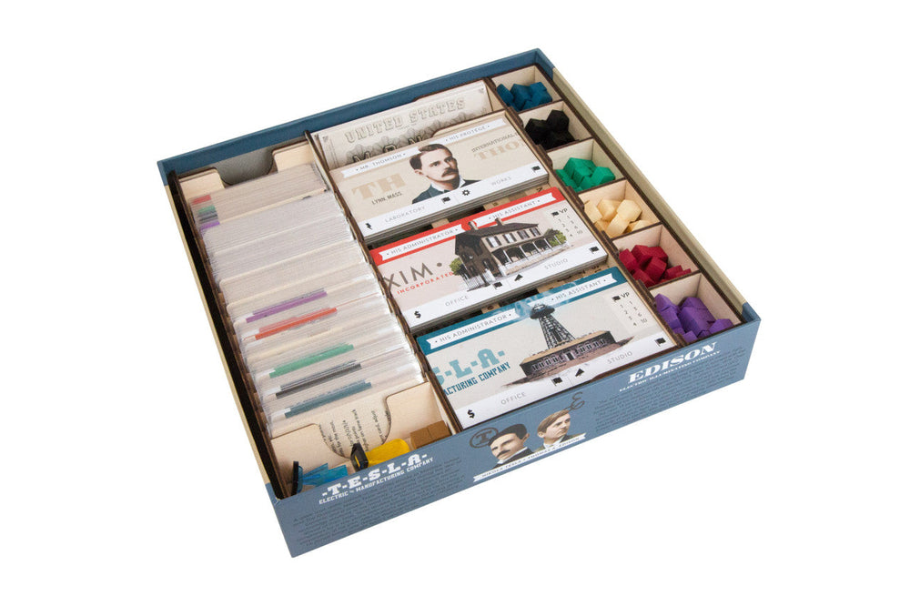 Tesla vs. Edison Compatible Game Organizer (ONLINE ORDER ONLY)