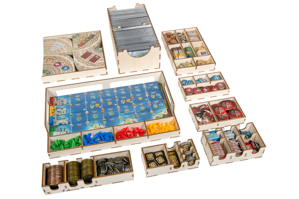7 Wonders (1st Ed) Compatible Expansion Organizer (ONLINE ORDER ONLY)