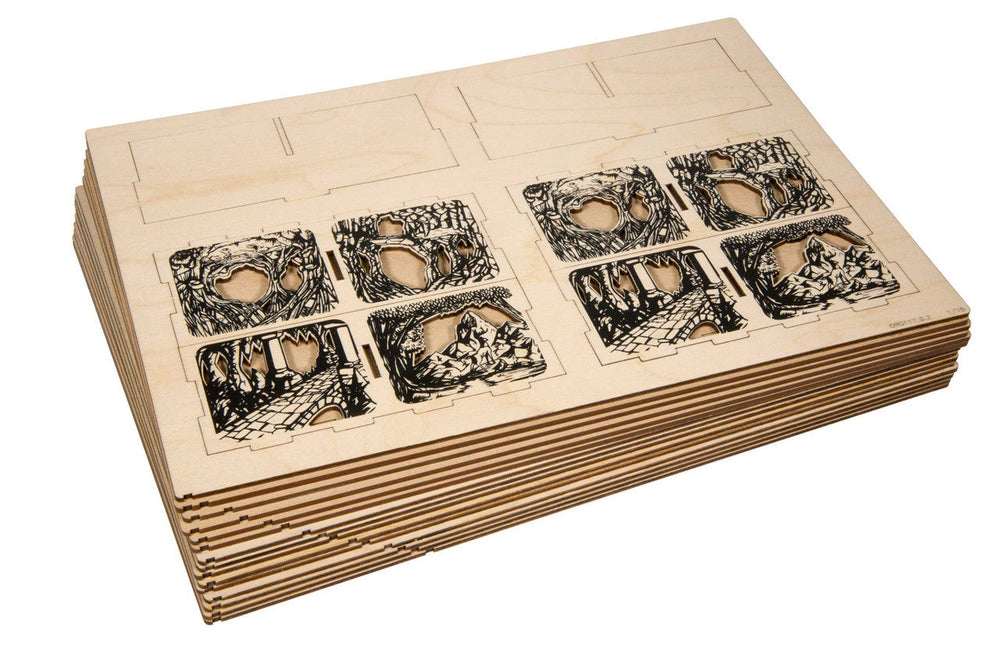 The Lord of the Rings: Journeys in Middle Earth Compatible Game Organizer (ONLINE ORDER ONLY)