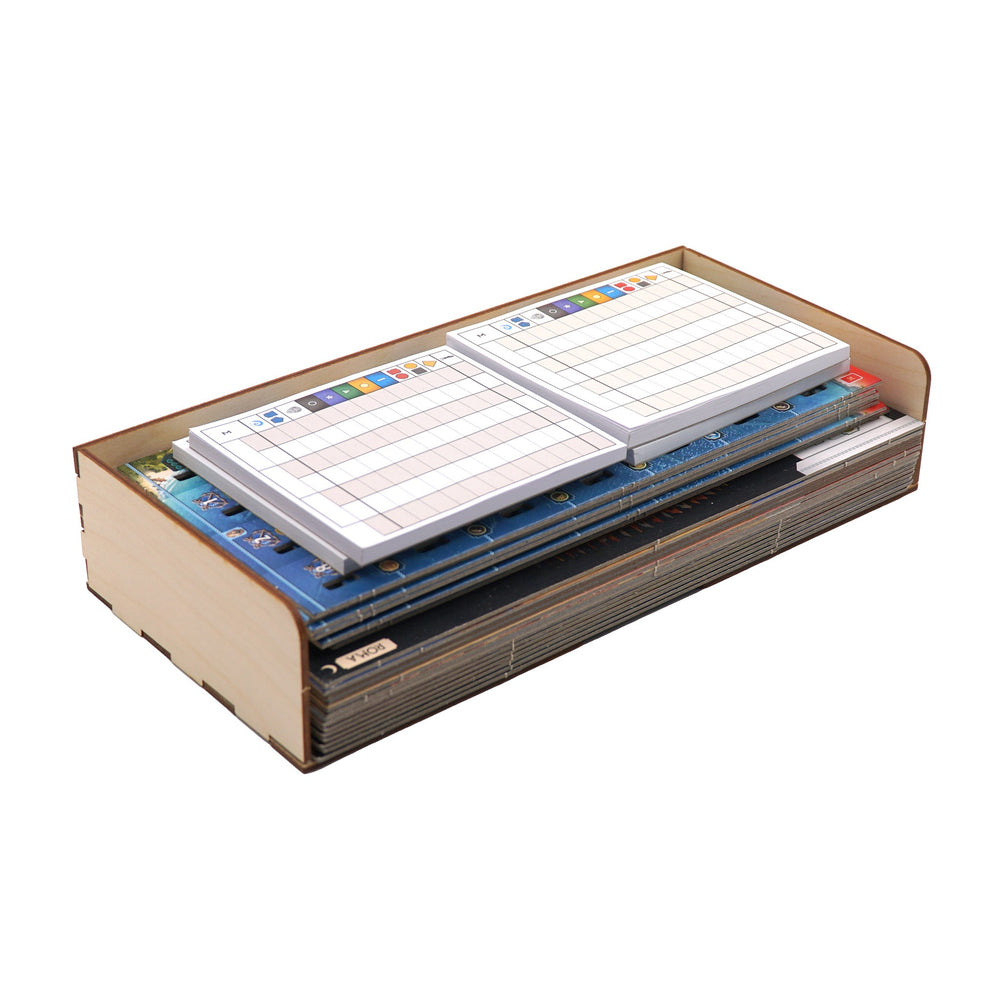 7 Wonders and Expansions (New Edition) Compatible Game Organizer (ONLINE ORDER ONLY)