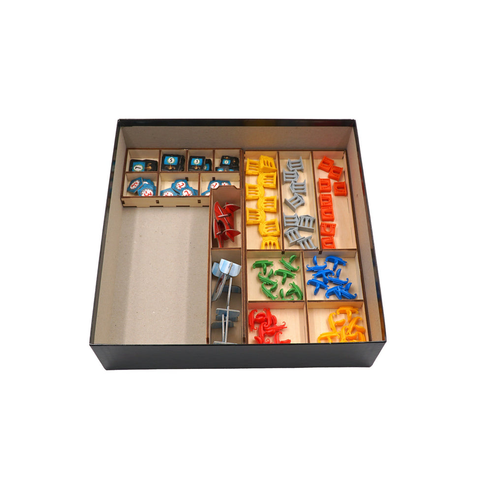 7 Wonders and Expansions (New Edition) Compatible Game Organizer (ONLINE ORDER ONLY)