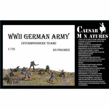PEGHB08 German Army Sturmpionier 1/72 Scale Miniatures (ONLINE ORDER ONLY)