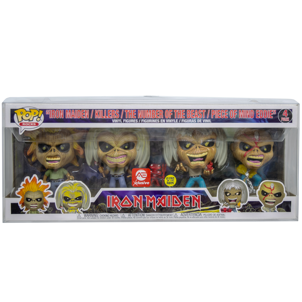 4-Pack Iron Maiden 2020 PopShield Protectors (Online Order Only)