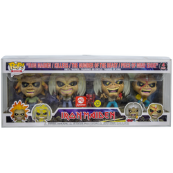 4-Pack Iron Maiden 2020 PopShield Protectors (Online Order Only)