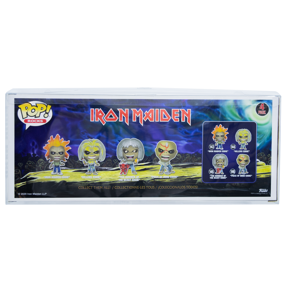 4-Pack Iron Maiden 2020 PopShield Protectors (Online Order Only)