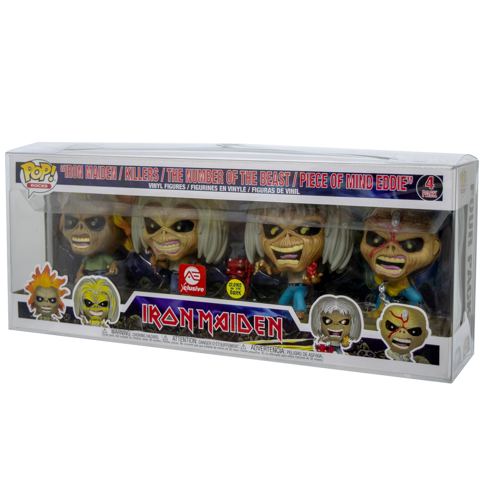 4-Pack Iron Maiden 2020 PopShield Protector (ONLINE ORDER ONLY)