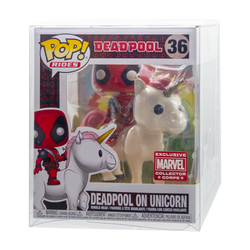 Deadpool on Unicorn/Kylo Tie Fighter PopShield Protectors (ONLINE ORDER ONLY)