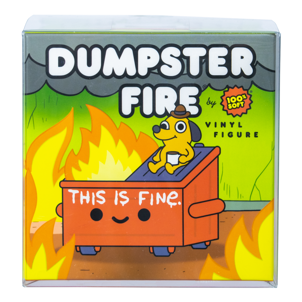 Dumpster Fire PopShield Protector (ONLINE ORDER ONLY)