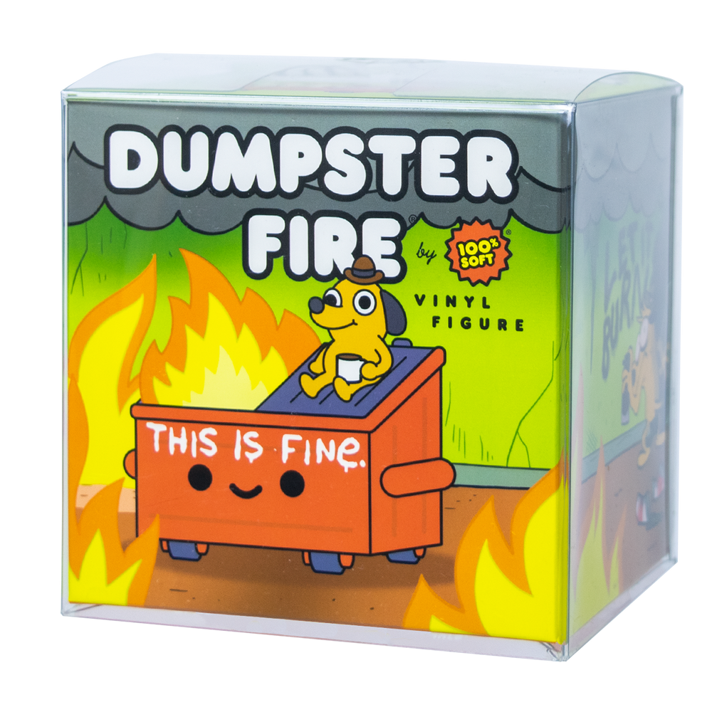 Dumpster Fire PopShield Protector (ONLINE ORDER ONLY)
