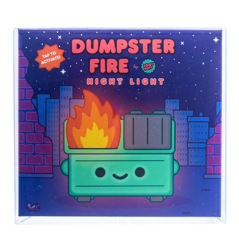 Dumpster Fire Night Light PopShield WHOLESALE (ONLINE ORDER ONLY)