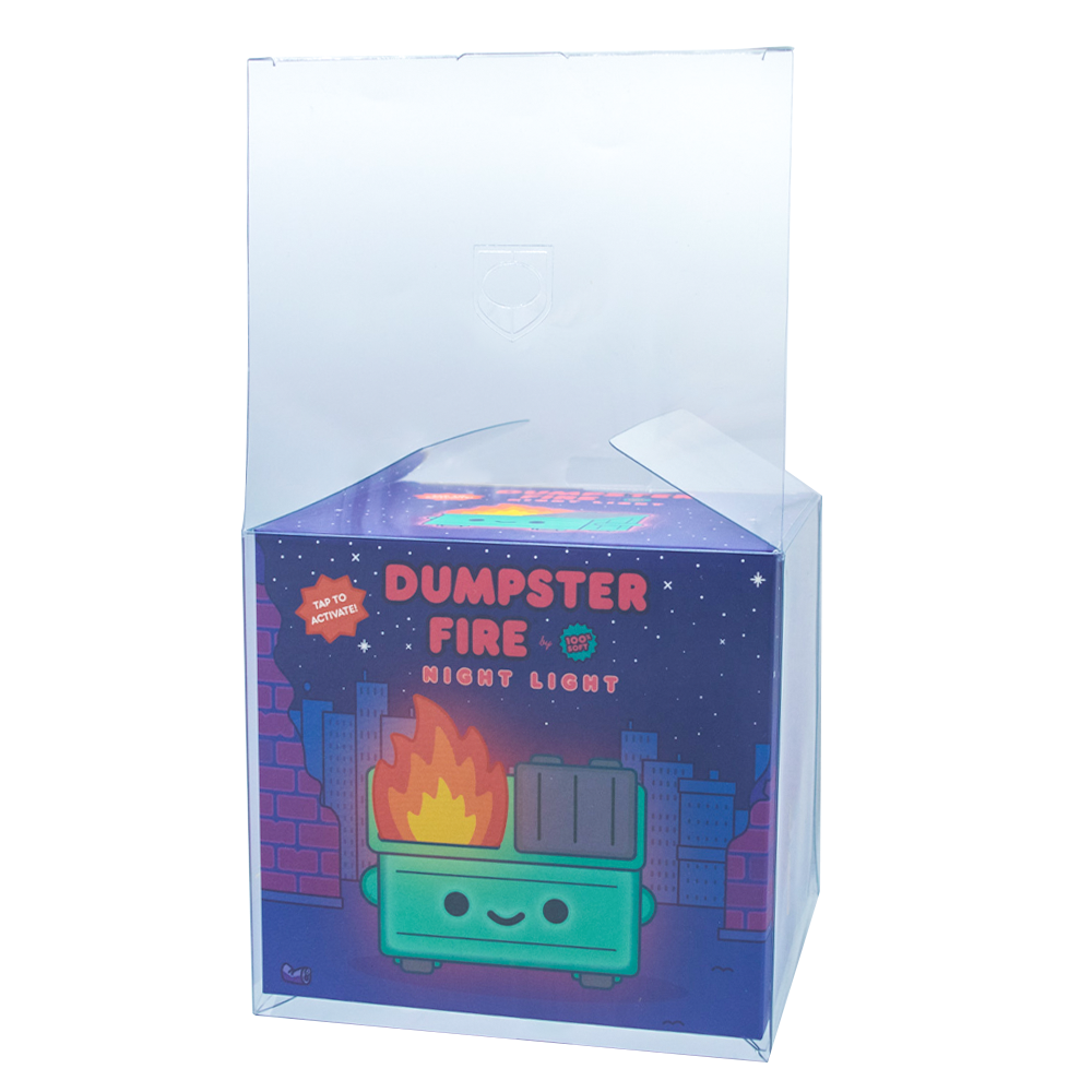 Dumpster Fire Night Light PopShield Protector (ONLINE ORDER ONLY)